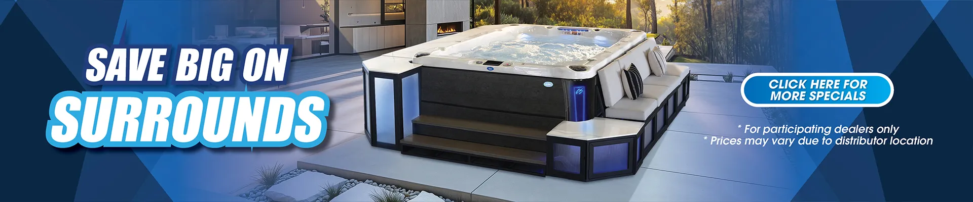 Calspas hot tub being used in a family setting - Mooresville