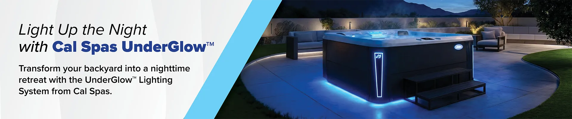 Calspas hot tub being used in a family setting - Mooresville